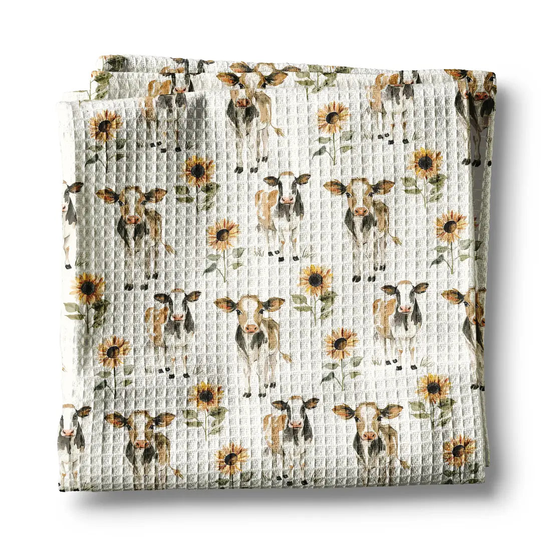 Canary Road Kitchen Waffle Towel