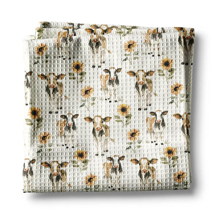 Canary Road Kitchen Waffle Towel